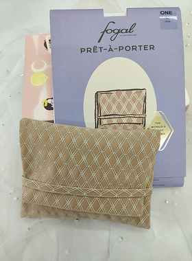 瑞士Fogal 芙歌 Pret-A-Porter 丝袜收纳包 迷你随身皮夹款 4005