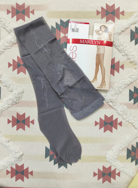 官价5折波兰 Marilyn Flores B07 20D超细小网眼灰色壁虎案连裤袜