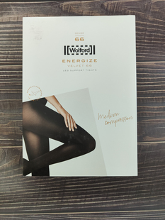 绝版现货Wolford VELVET 66 LEG SUPPORT天鹅绒 微压连裤袜 14553