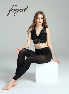 瑞士Fogal velour opaque 50D半透明柔软超弹舒适打底9分裤袜 517