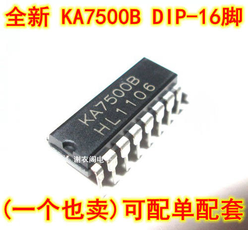 全新原装 KA7500 KA7500B 直插 DIP-16 开关电源控制器IC芯片