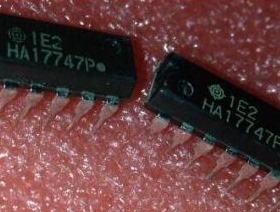 可出样品 原装全新 HA17747P DIP-14 双运算放大器