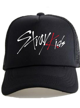 straykids 金昇玟李旻浩同款网帽字母时尚通用棒球帽男女学生可戴