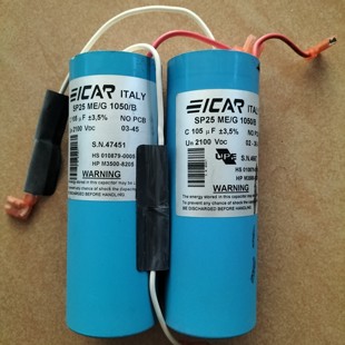 无极性电解电容 105UF2100V SP25MEG1050/B 2600V100UF M4735A