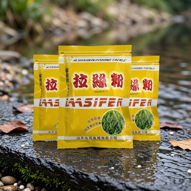 化氏拉丝粉袋装小麦蛋白野钓湖库鲫鱼鲤鱼草鱼饵料鱼食鱼饵钓饵