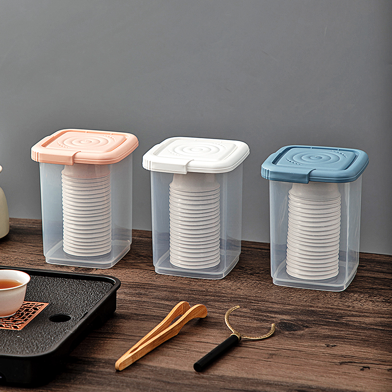 一次性功夫茶杯架子茶杯收纳盒