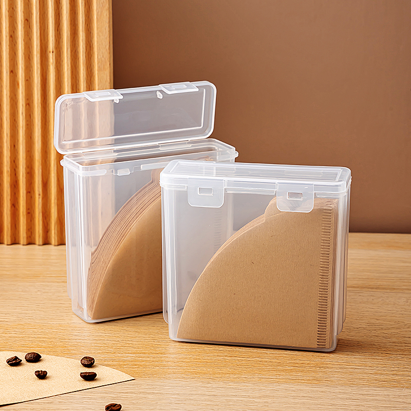 V60滤纸盒咖啡纸防尘V型过滤纸架