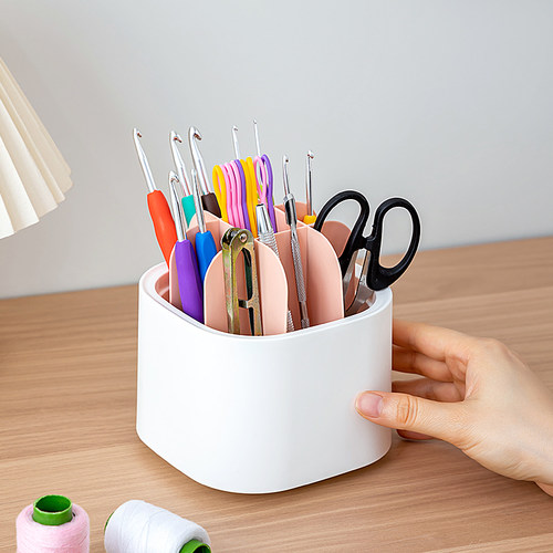 家用钩针收纳筒毛线收纳盒d