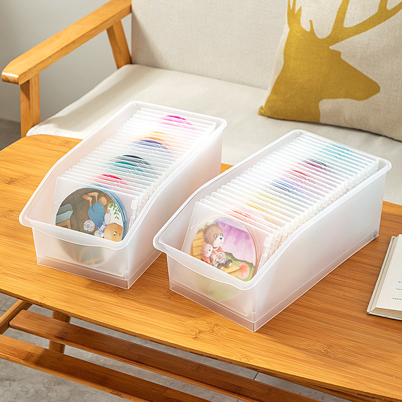 CD收纳盒碟片架子专辑展示架光盘收纳筐光碟收纳漫画磁带cd唱片盒,收纳整理,CD盒,淘宝优惠券,粉丝福利购,淘宝优惠卷