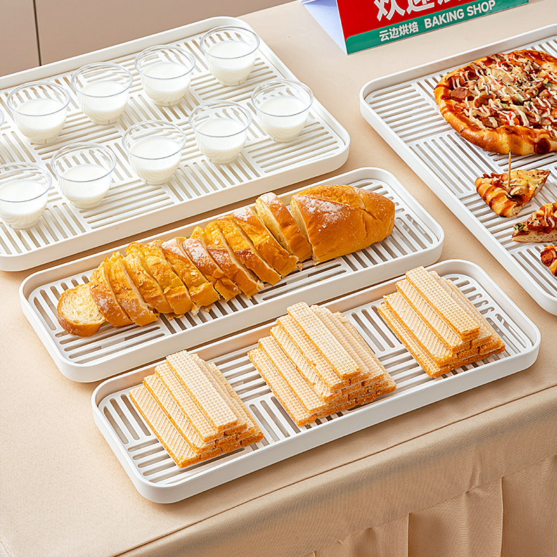 家用面包烤盘透明罩试吃展示盘防尘罩塑料带盖试吃盒寿司盘甜品盒,餐饮具,餐用托盘,淘宝优惠券,粉丝福利购,淘宝优惠卷