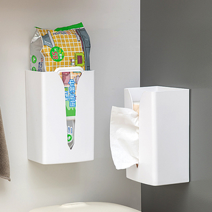 厨房冰箱磁吸纸巾盒壁挂式湿巾抽纸盒收纳盒磁铁侧面置物架纸巾架