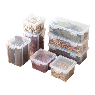 厨房调料收纳盒装干货放大料配料香料佐料瓶户外置物架分装调味罐