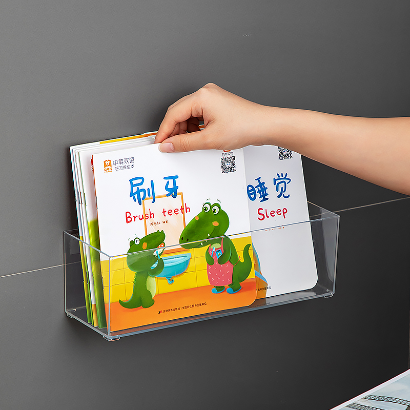 卫生间书架墙面免打孔厕所收纳架