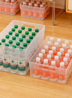 矿泉水收纳箱汽车后备箱鞋子车载工具收纳盒户外露营饮料箱子筐子