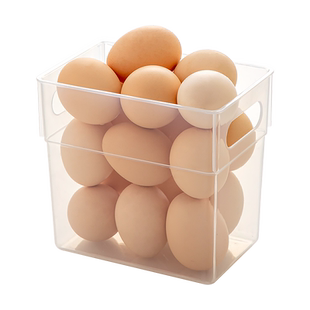 冰箱侧门收纳盒侧面鸡蛋整理神器门上内侧保鲜食品级厨房储物筐