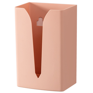 纸巾盒厨房用纸挂架倒橱柜抽纸收纳盒挂壁式北欧ins桌下置物架子