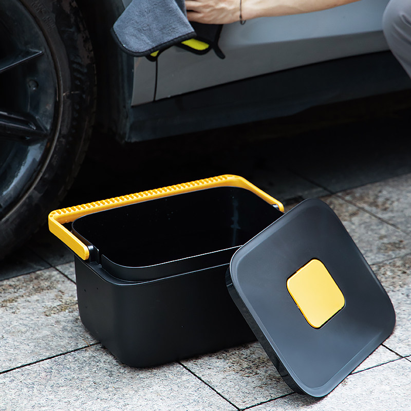 车载专用水桶洗车桶大容量手提便携户外储水桶洗车工具渔具收纳桶
