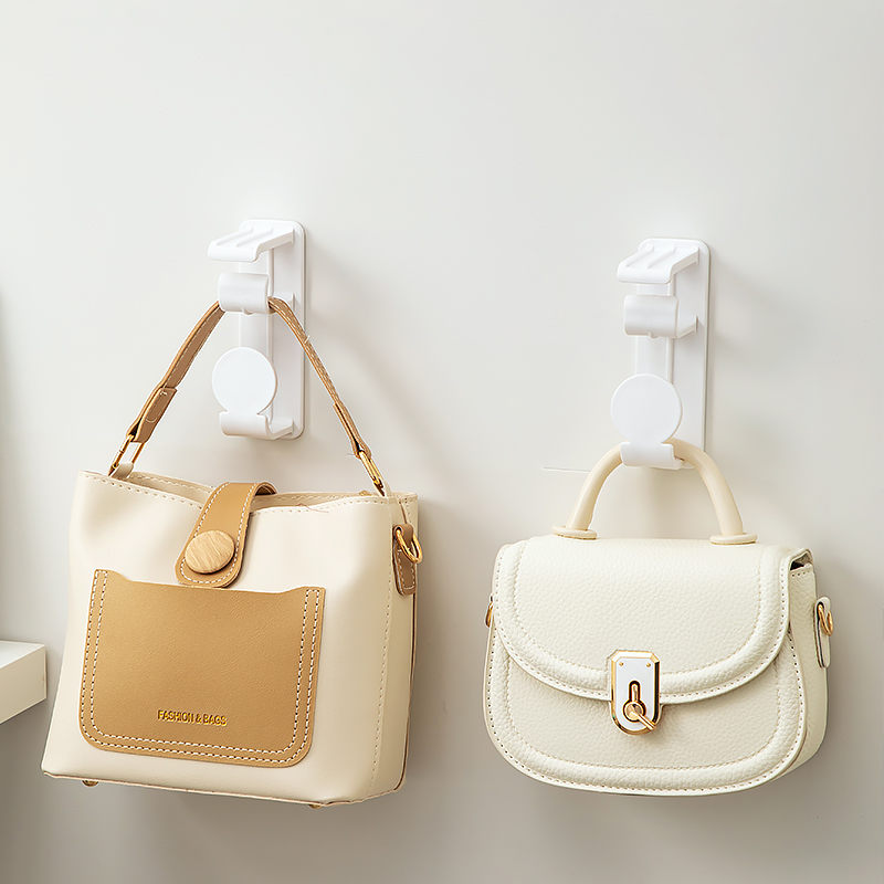 包包挂钩神器免打孔挂钩挂衣服衣柜门后帽子办公室挂墙无痕粘钩