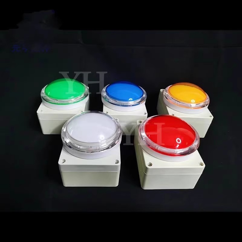 100按钮源汇自复位游戏机