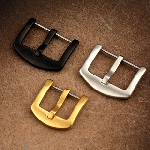 20MM 男款 22MM 真皮表带扣 皮表扣 24MM 316钢真皮表带舌扣18MM