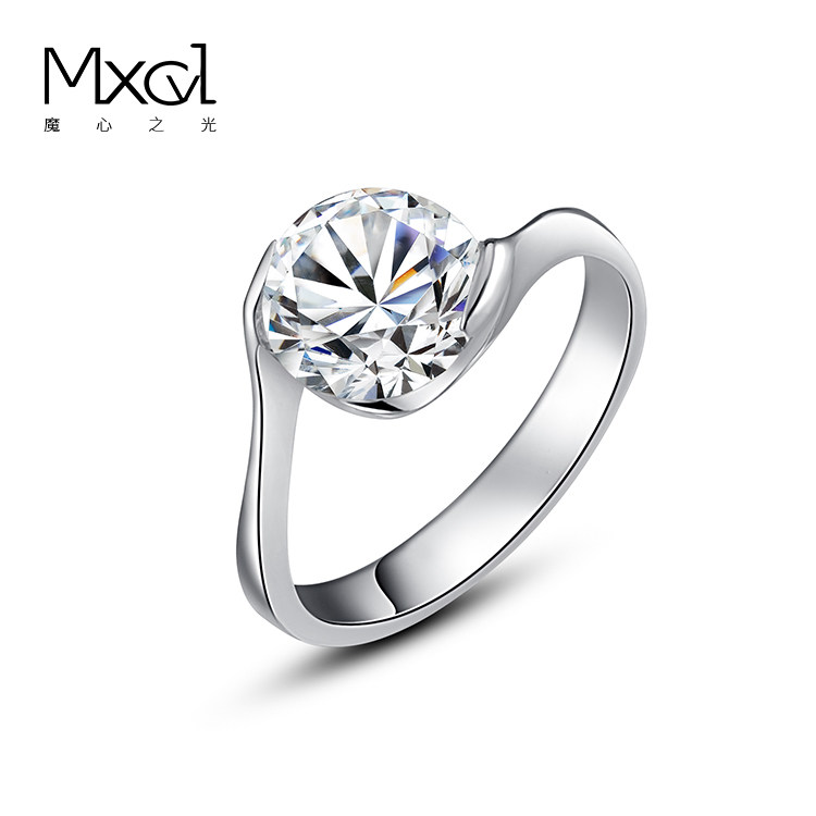 cvd Diamond ring 18K Platinum pt950 laboratory Diamonds Propose marry Diamond ring simple008 (Abstinence only)in the Jewelry/Diamond/Jade/Gold , K gold jewelry, Bracelets category - from Buy2taobao.com to provide professional Taobao agent buy service