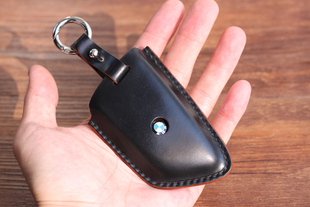 一皮手工美国霍溫HORWEEN马臀皮车钥匙包 BMW车钥匙包 无钥匙