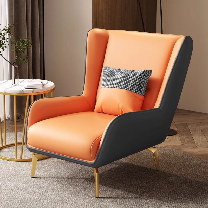 OTHER现代设计师轻奢单人沙发椅酒店美容院懒人客厅阳台休闲椅