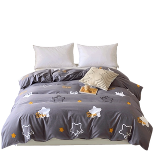 纯棉被套学生儿童卡通135x200/150*215/160x200全棉双人被罩定做