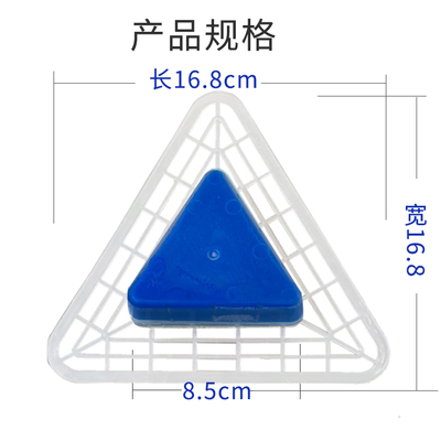 尿池除臭尿斗香块小便斗尿池男士小便池除臭三角块厕所香块过滤网