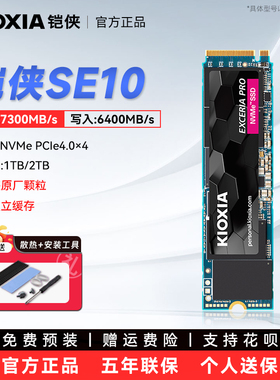 铠侠se10 1t m.2固态硬盘pcie4.0台式机笔记本ps5存储扩容ssd 2tb