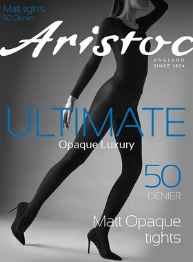 Aristoc英国ULTIMATE黑色肉色肤色T裆连裤袜丝袜子加厚50D