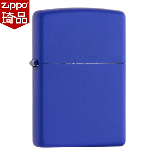 Подлинный Zippo более легкий подлинный американский мужчина Zppo Original Zipoo Zhibao Zipp Blue Dump Paint Kerose