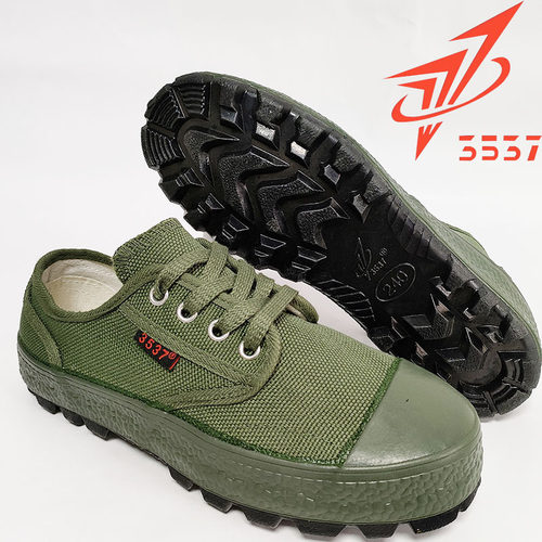 解放鞋3537劳保耐磨鞋军训帆布鞋