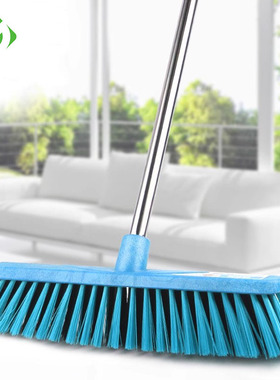 特大号地刷长柄地板刷厂房庭院清洁刷厚实杆硬毛刷加宽加厚