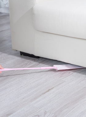 一次性静电除尘刷床底扫灰除尘掸沙发底下缝隙灰尘刷家用无纺布套