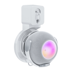 适用苹果HomePod Mini墙插挂架智能音箱壁挂式支架免钉免胶收纳