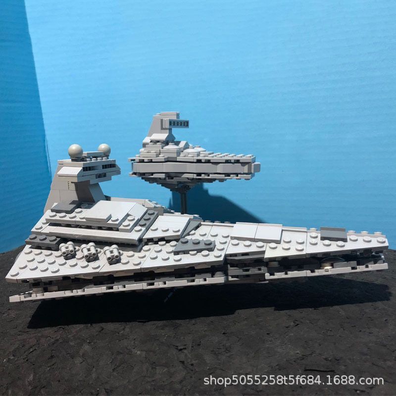 级星战阻绝小MOC17480系列歼星