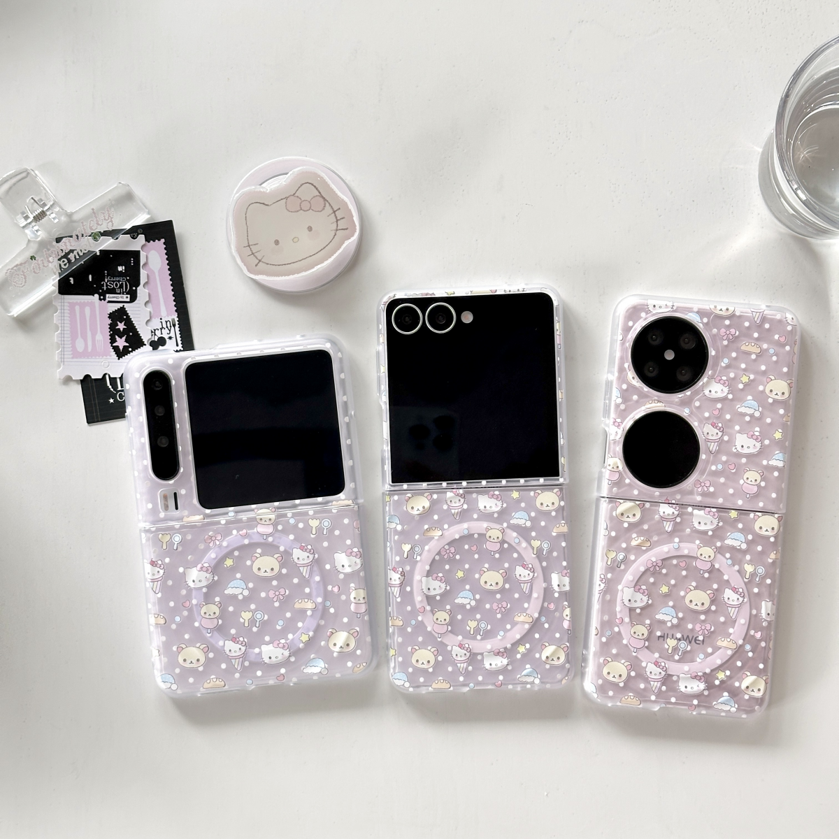 波点轻松熊kt猫适用小米mixflip2