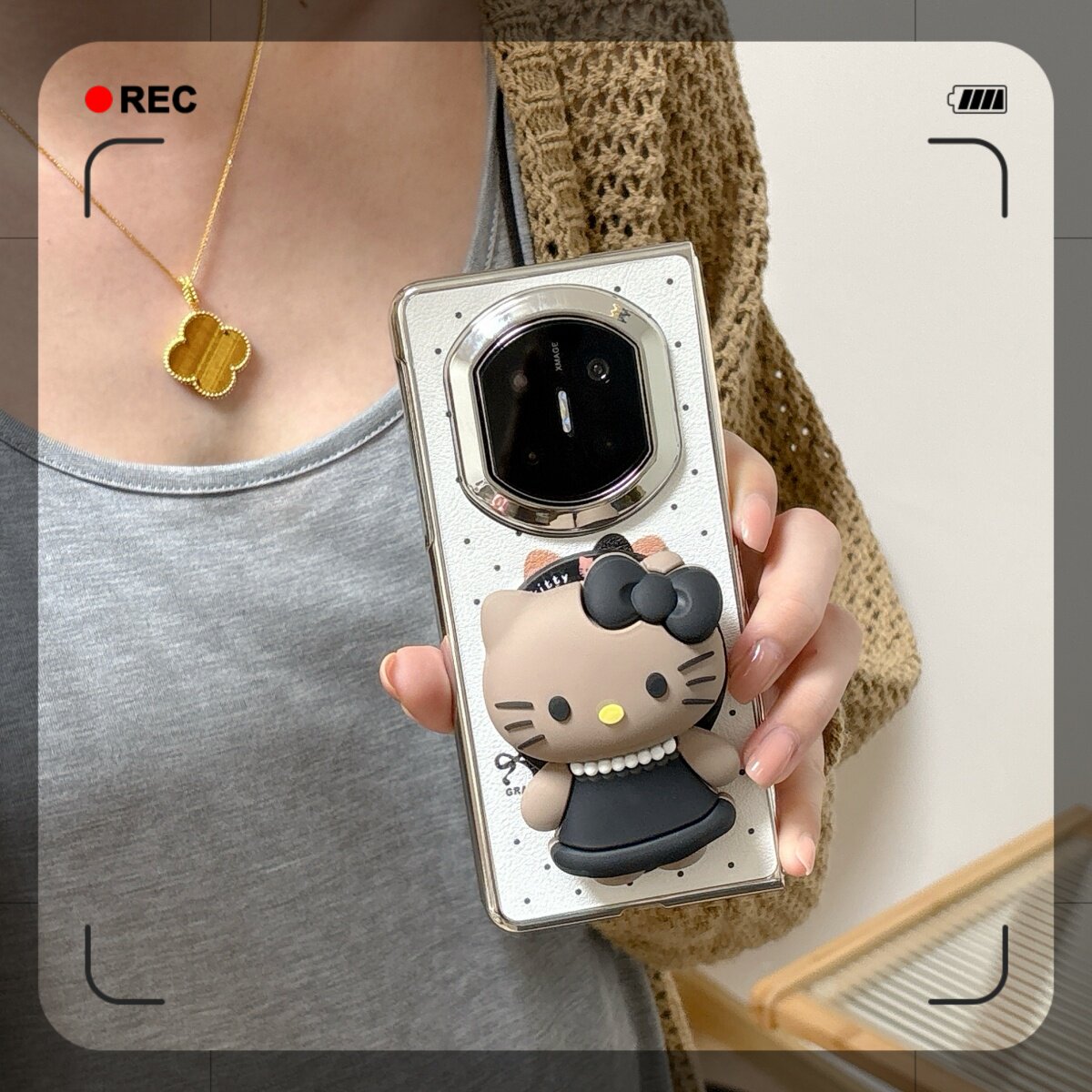 保护套折叠屏小香风防摔手机壳