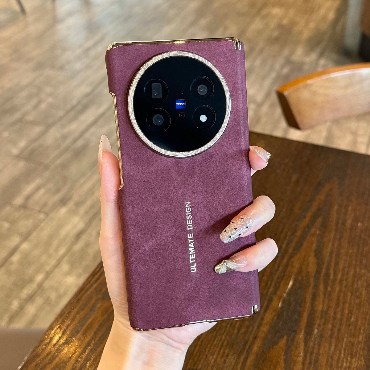 vivoXFold5手机壳电镀双中轴