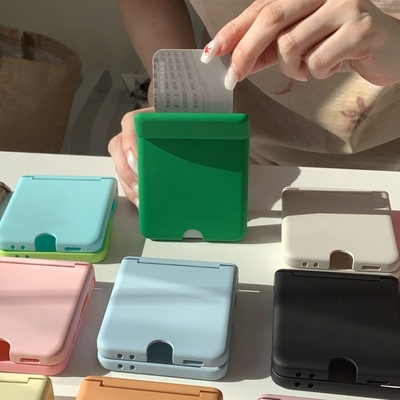 磨砂肤感纯色多巴胺适用三星手机