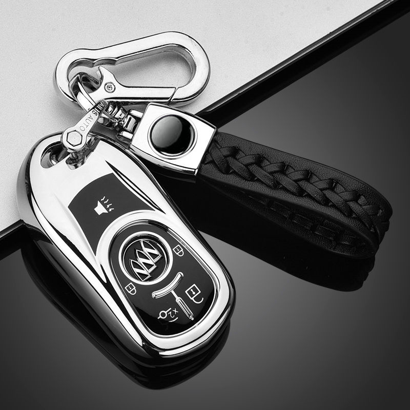 适用别克汽车17/18/19/20/21款昂科威君威男士女锁匙扣壳钥匙包套