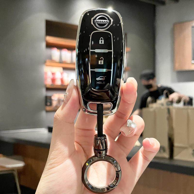适用日产25/26款天籁轩逸汽车保护遥控器男士女锁匙扣壳钥匙包套