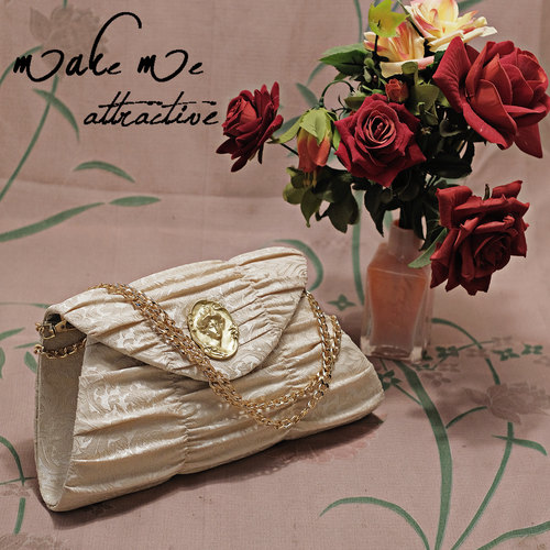 复古vintage云朵单肩中古包