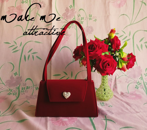 复古包中古丝绒Lolita女包