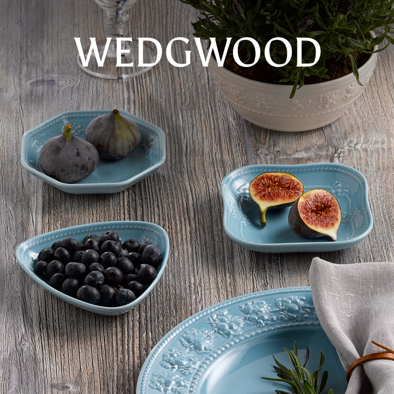 基伍小餐盘Wedgwood欢愉假日餐盘