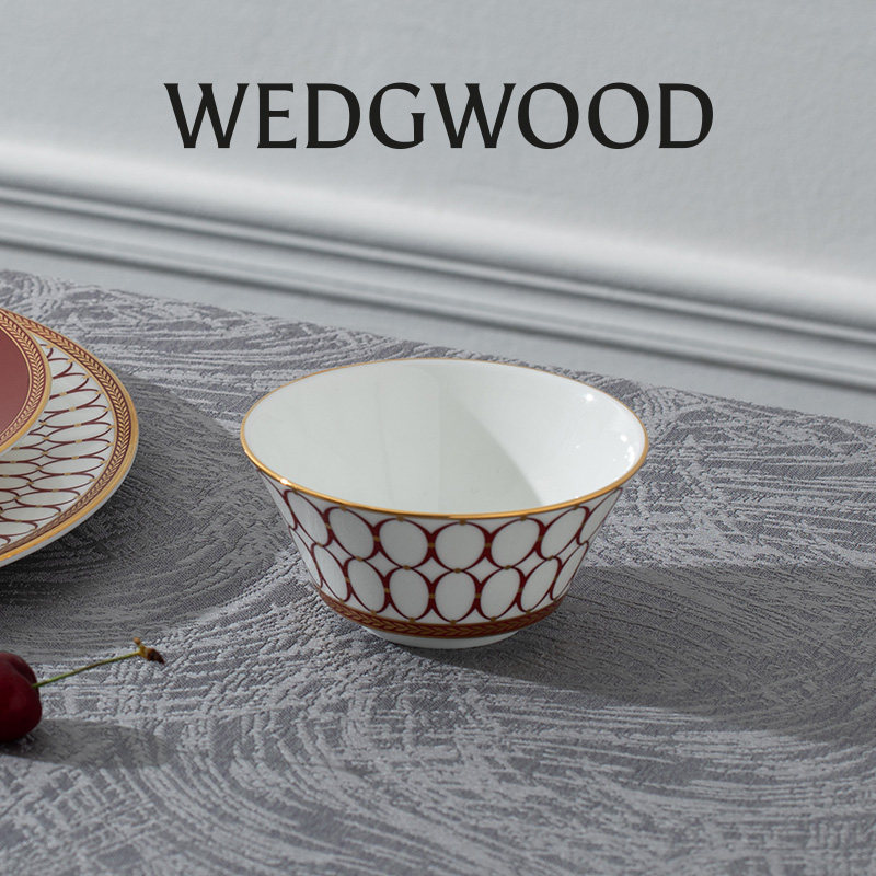 WEDGWOOD威基伍德金粉年华米饭碗骨瓷欧式饭碗单个瓷碗家用小饭碗,餐饮具,碗,淘宝优惠券,粉丝福利购,淘宝优惠卷