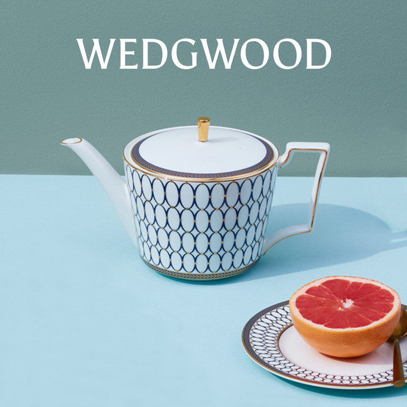 Wedgwood金粉年华1升带盖茶壶