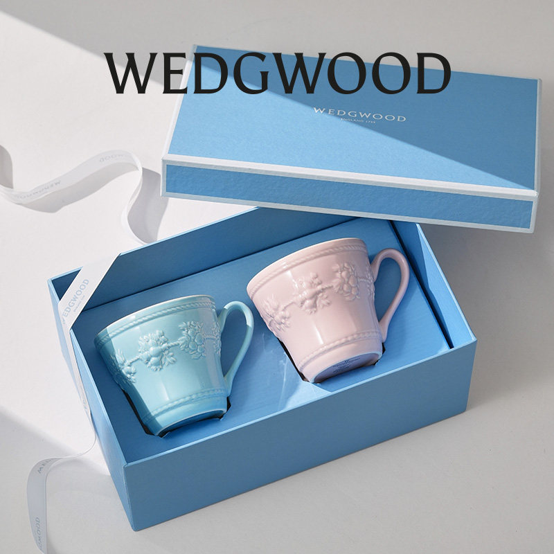 WEDGWOOD威基伍德马克对杯生日礼物新年礼情侣水杯杯子马克杯