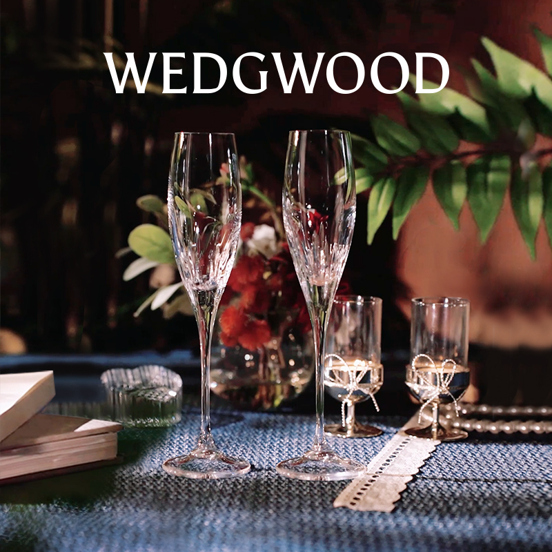 WEDGWOOD公爵夫人香槟杯&烛台